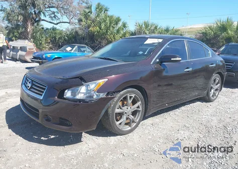 2014 Nissan Maxima 3.5 Sv из США, поврежденный, VIN 1N4AA5AP4EC446903